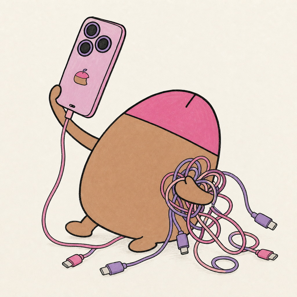 iDIH Phone illustrated product scene